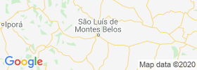 Sao Luis De Montes Belos map